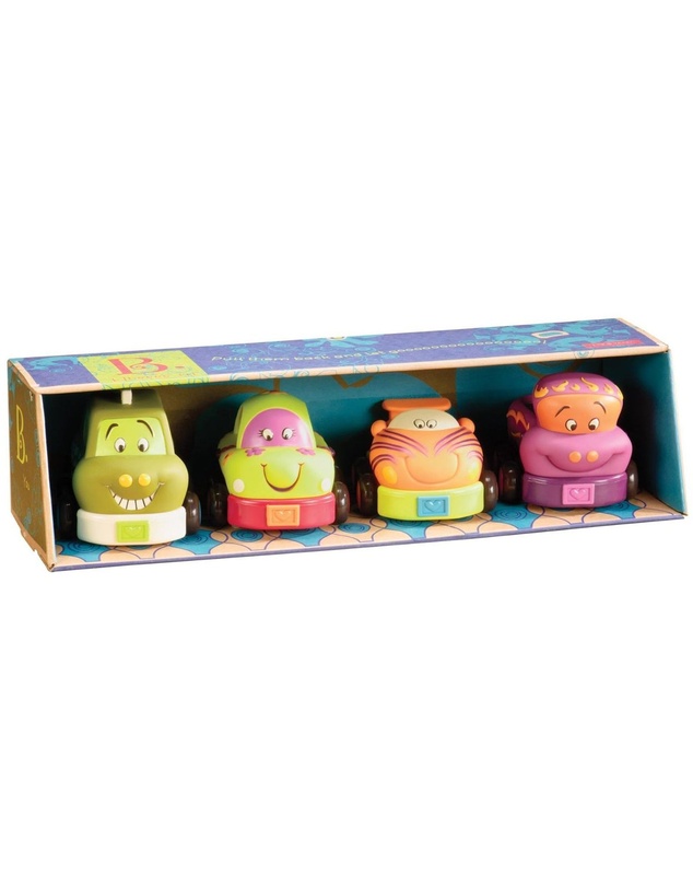 B. Toys - Wheeeels Set of 4 Soft Cars