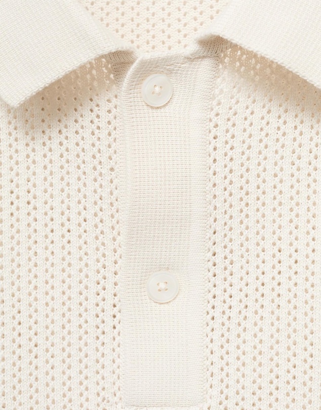M.N.G - Pointele Polo Shirt