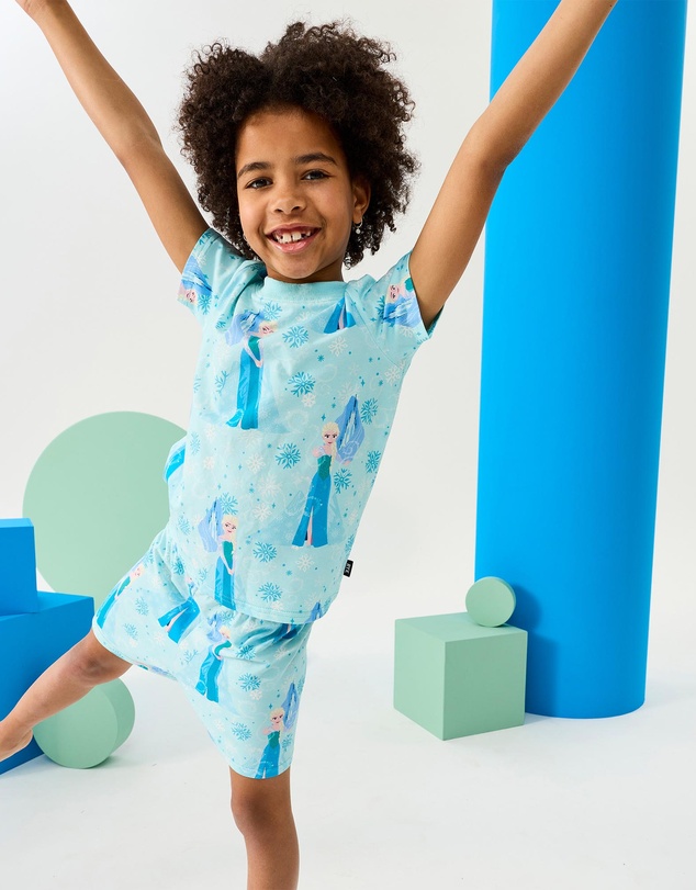 Rock Your Kid - Frozen Short Pyjama Set - ICONIC EXCLUSIVE - Kids