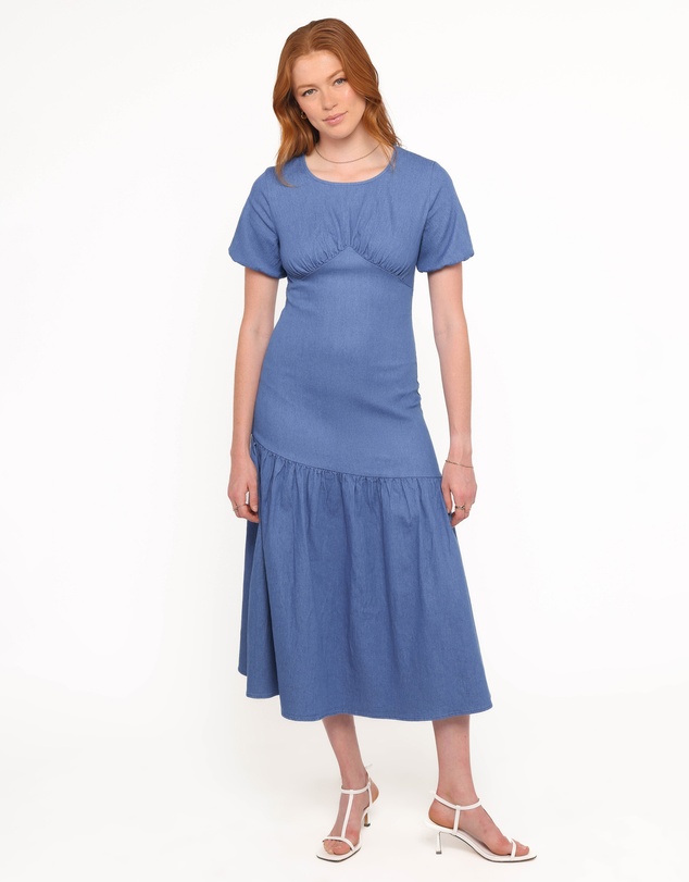 Petal & Pup - Piera Maxi Dress - Denim