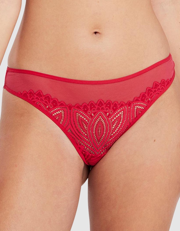 Sans Complexe - Lisa High Cut Brazilian Lace Brief