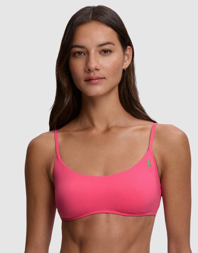 Polo Ralph Lauren - Kennedy Scooped Bikini Top with Removable Padding