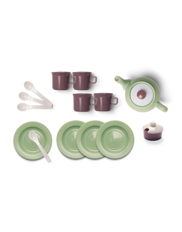 Dantoy - Dantoy - Green Garden -  Tea Set - 16pcs