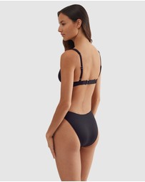 Polo Ralph Lauren - Signature Solids Scoop Waist High Leg Bikini Bottom