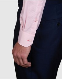 Abelard - Bamboo Blend Bengal Stripe Slim Fit Shirt