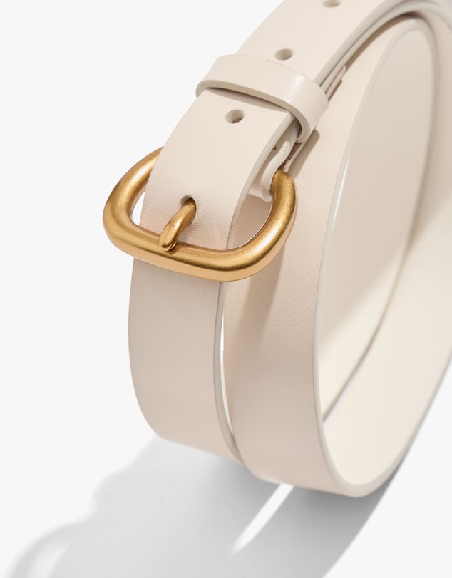 Country Road - Skinny Solid Buckle Belt