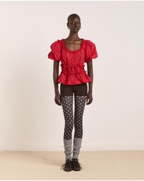 Damson Madder - Everly Ruffle Blouse