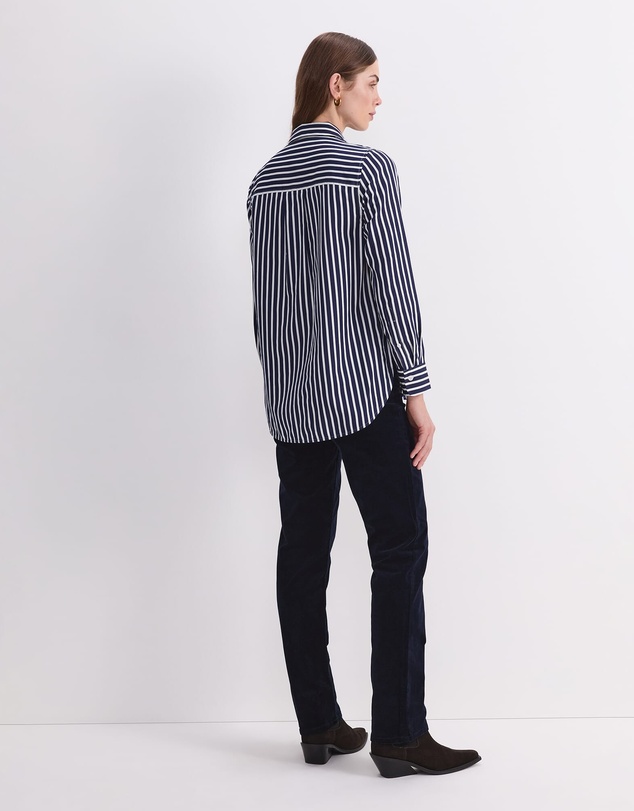 Sportscraft - Hannah Stripe Cotton Silk Shirt