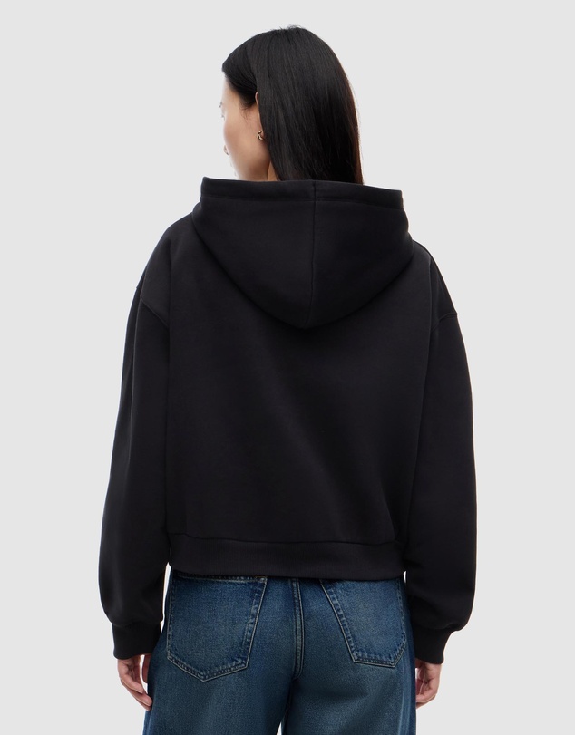 Tommy Hilfiger - Flex Fleece Logo Embroidery Relaxed Hoody