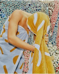 Mosey Me - Shapes Bath Towel