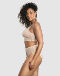 Parfait - Mia Dot Longline Padded Lace Bralette