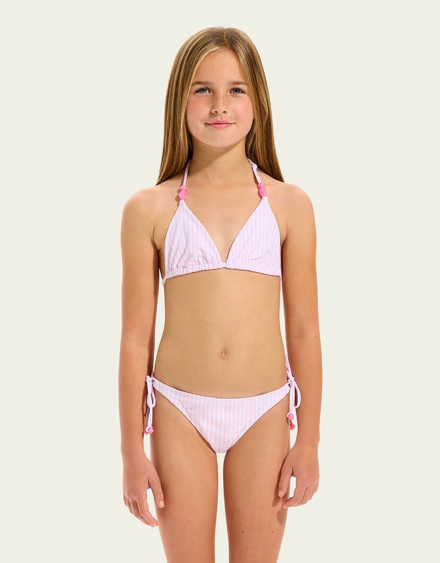 Seafolly - Stripe Bead Tri Bikini - Teens