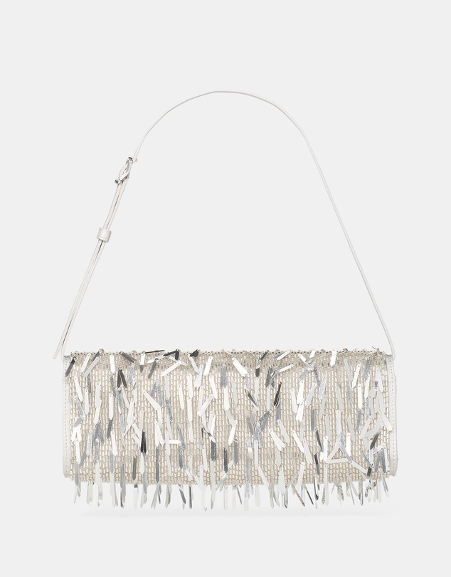 Kate Spade - Deco Sequined Fringe Soft Mini Shoulder Bag