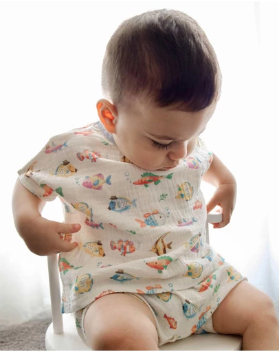 Purebaby - Fancy Fish Set -Kids-Babies