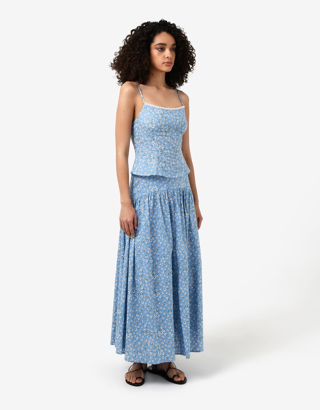 Forcast - Alisa Gathered Full Skirt