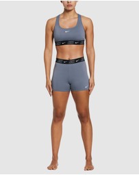 Nike - Fusion Logo Tape Racerback Bikini Top
