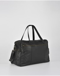 Cobb & Co - Fleming Leather Weekender Bag