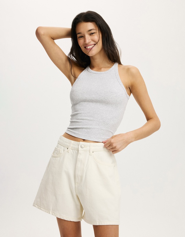 Cotton On - High 90 S Denim Short