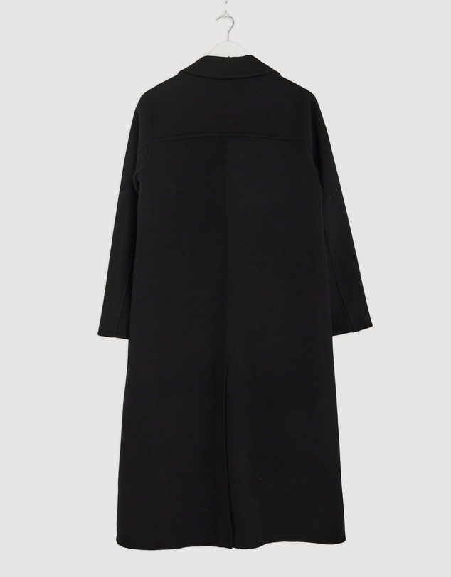Revibe - Repaired AERE Orla Double Faced Wool Coat - AU 14