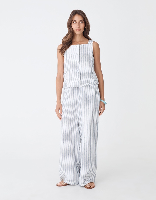 Forcast - Milos Button Through Shell Top