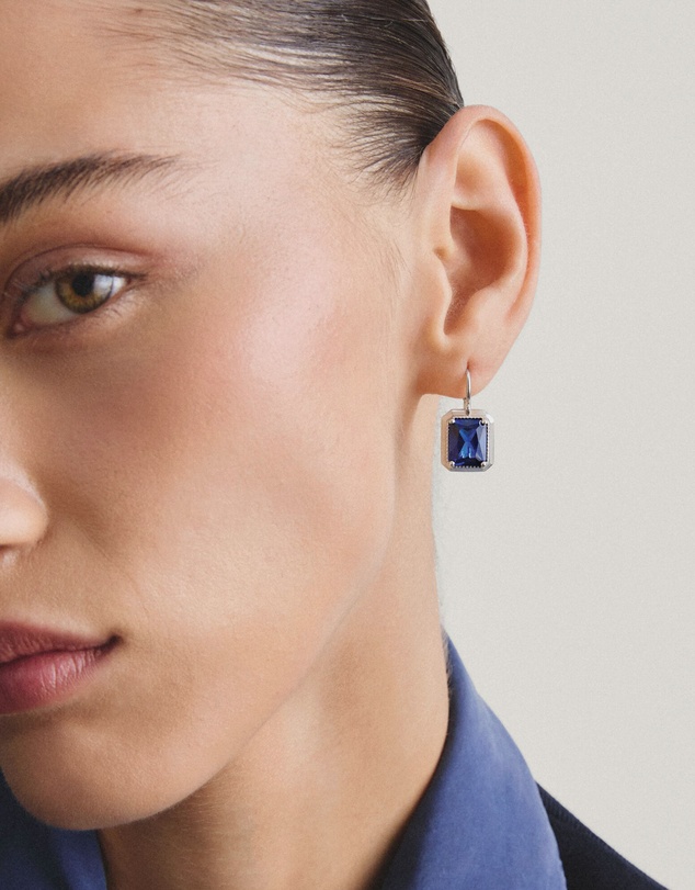 THOMAS SABO - THOMAS SABO Earrings with nanocrystal in octagon cut
