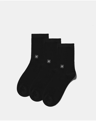 Clarks - 3-Pack Cloudsteppers Crew Socks
