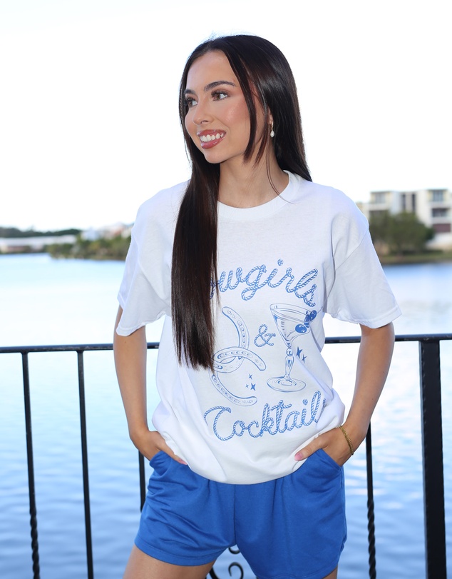 Vacancy Co - Cowgirls & Cocktails Tee
