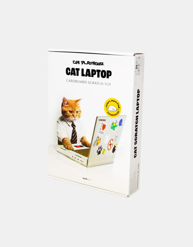 Suck UK - Cat Playhouse Scratch Laptop
