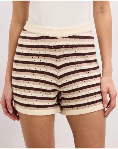 The Fated - Chelley Relaxed Knitted Shorts