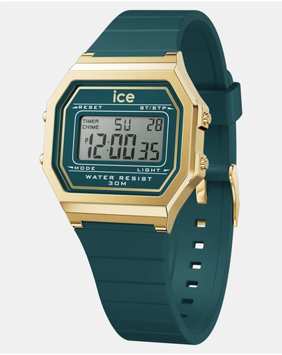 Ice-Watch - Digit Retro - Verdigreen gold
