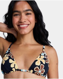 Roxy - Womens Nostalgic Feels Tiki Tri Bikini Top