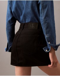Calvin Klein Jeans - High Rise Denim Mini Skirt
