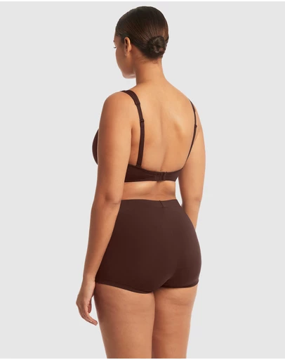 Sea Level Australia - Essentials Katie Boy Leg Pant Cocoa