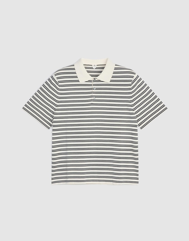 ARKET - Fine-Knit Polo Shirt