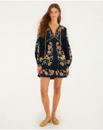 Farm Rio - Maira Floral Mini Dress