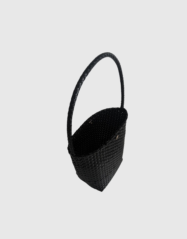 Mimmi Terra - Woven Bucket Bag Nera