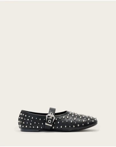 AllSaints - Sabine Stud Shoes - Women's