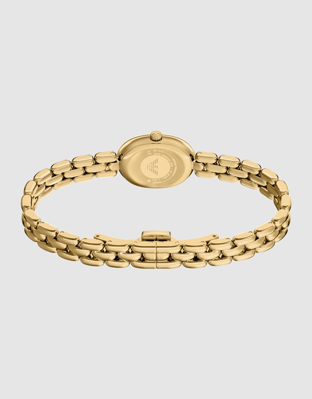 Emporio Armani - Gold Tone Analogue Watch