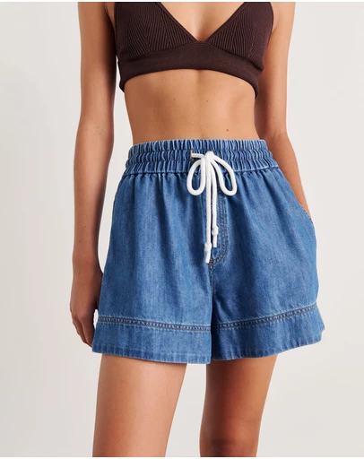 Jag - Loe Denim Pull On Short