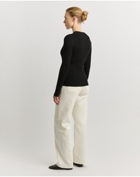 Toorallie - Variegated Rib Cardigan