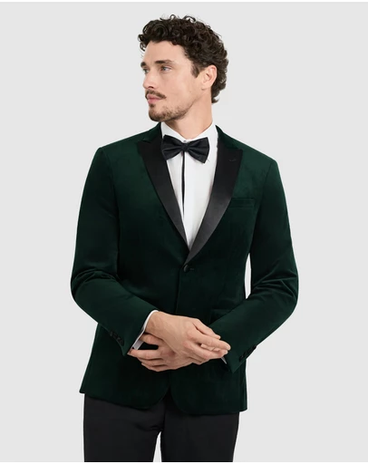 Tarocash - Imperium Velvet Tuxedo Jacket