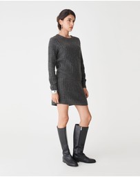 Forcast - Andie Cable Knit Mini Skirt