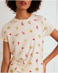 Chelsea Peers - Desert Icons Print Short Pyjama Set