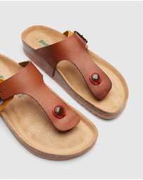 BioNatura - Teramo Leather Sandals