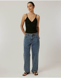 Calli - Gathered Rib Tank