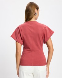 & Other Stories - Scoop-Neck T-Shirt