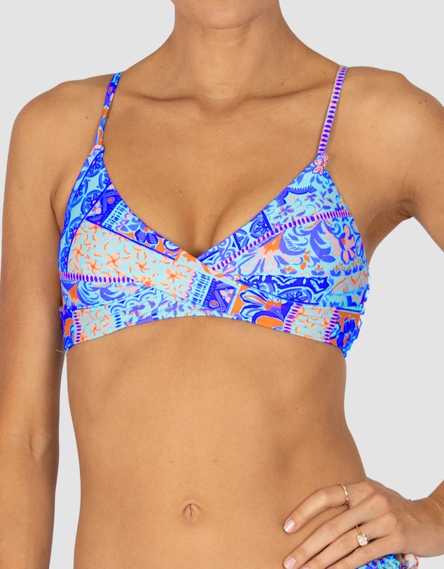 Baku Swimwear - Tulum A-C Cup Wrap Bralette Bikini Bra Top