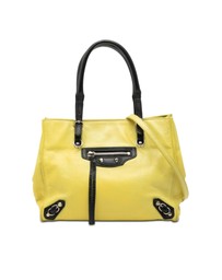 Pre-Loved by Azura Reborn - Pre-Loved Mini Bicolor Leather Papier A4 Zip Around Tote
