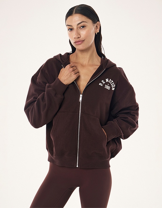 P.E Nation - Established Zip Thru Hoodie