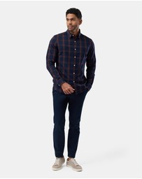Brooksfield - Casual Brushed Cotton Shirt